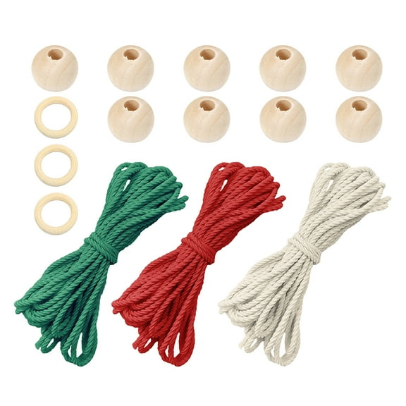 Jiyike 1 Set Diy Macrame Tapestry Kit Handmade Wall Hanging Craft For Home Adornment Diy Macrame Kit Hanging Tapestry Craft Material Set