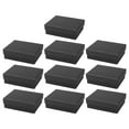 thumbnail image 1 of Jiyike 10PCS Simple Jewelry Wrapping Boxes Kraft Paper Jewelry Boxes with Sponge(Black), 1 of 10