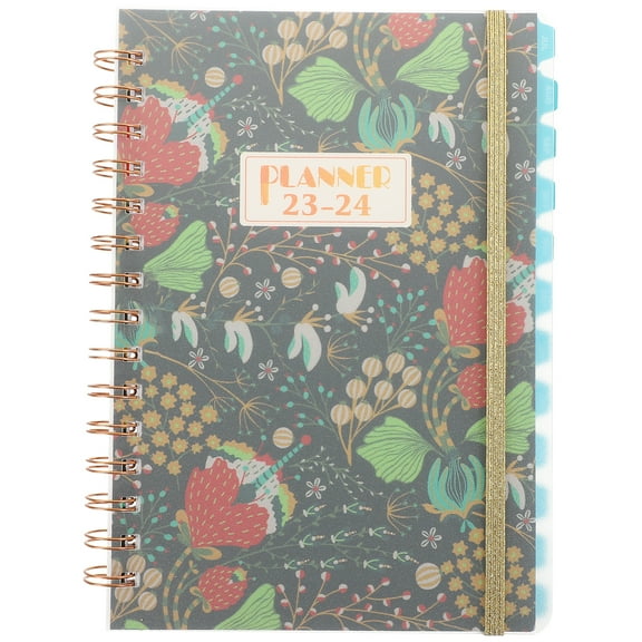 Jiyike 2pcs Portable Student Planner Book Office Note Book Household Planner Organizer Home Supply