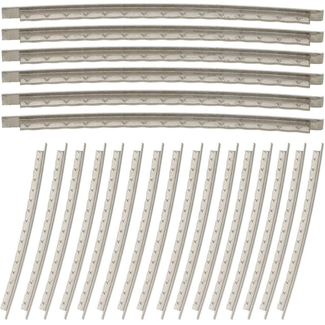 Jiyike 40pcs Classical Guitar Fret Wire Electric Guitar White Copper