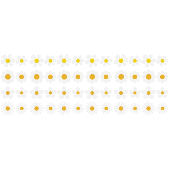 Jiyike 48 Pcs Flower Fridge Magnets Refrigerator Magnets Refrigerator Stickers