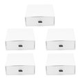thumbnail image 1 of Jiyike 5pcs Jewelry Storage Box Earrings Boxes Necklace Case Gift Wrapping Box, 1 of 10