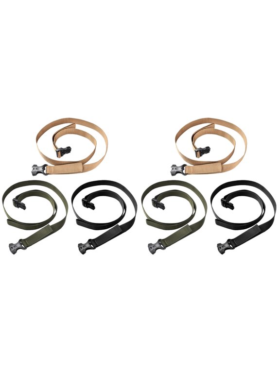 6-Pack Outdoor Bundling Straps for Canopy, Picnic Mat, and Camping Gear Storage, and Adjustable
