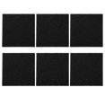 Jiyike 6pcs Household Trash Can Charcoal Filter Pads Deodorizer Smell