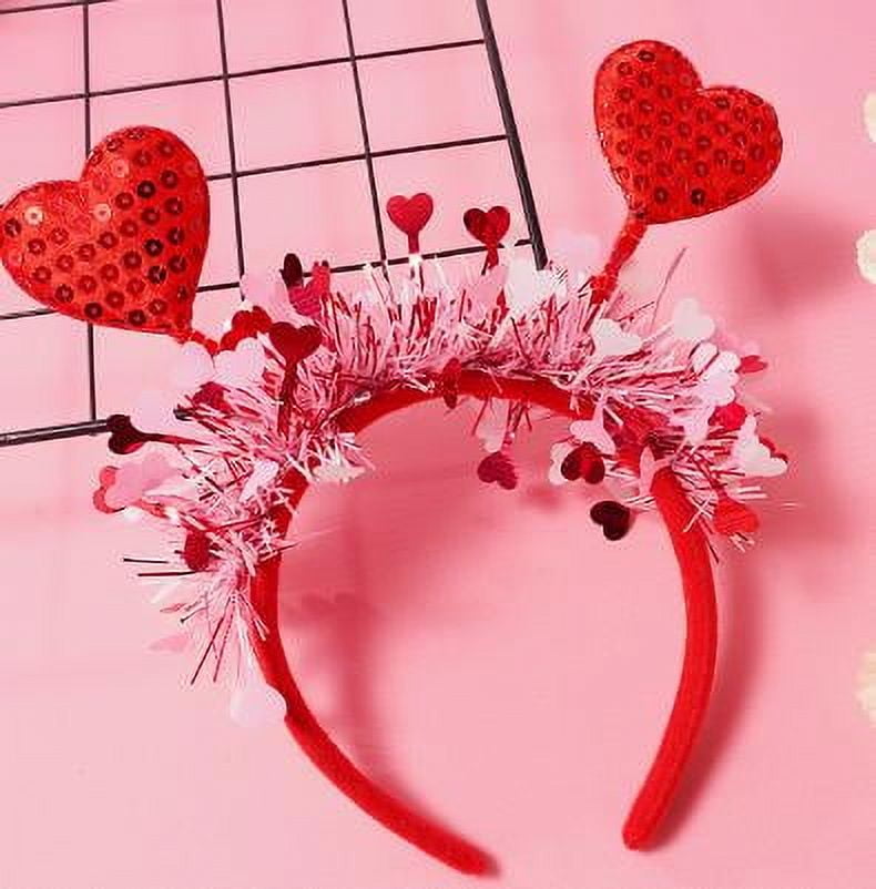 アイドル HEART BANDANA Amazon.com: ChristmaxStore Valentine Heart Headband and