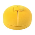 thumbnail image 1 of Jiyike Egg Shape Jewelry Case Fashion Jewelry Box Exquisite Ring Case Portable Storage Box for Girls Women (Yellow), 1 of 10