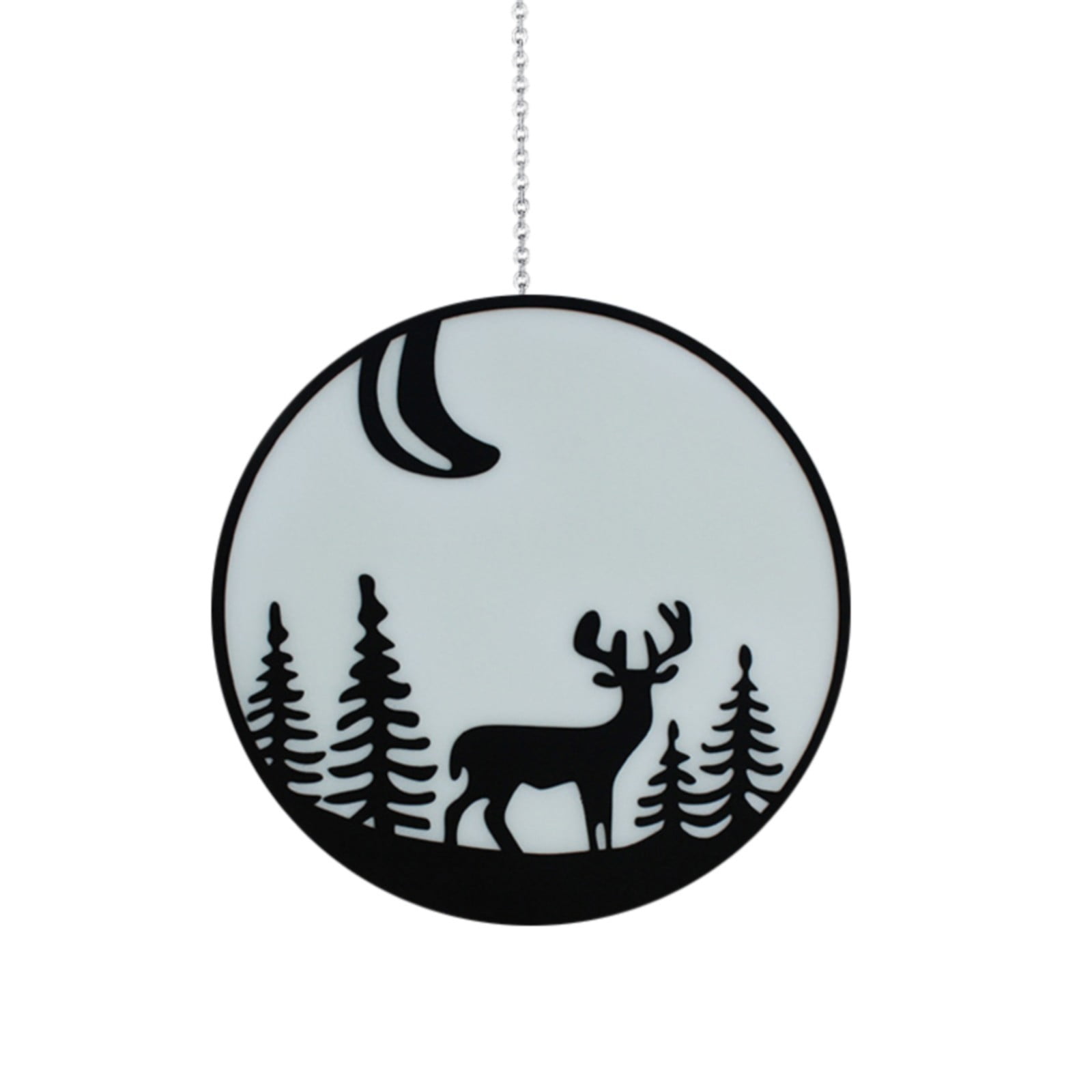 Jiyugala Home Decor Indoor Outdoor Christmas Deer Decoration Glow In