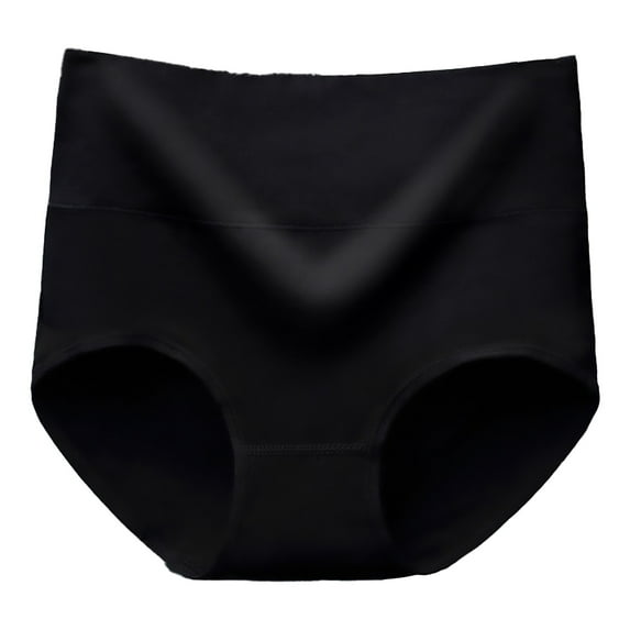 Jiyugala Plus Size Cotton Women's Panties Tummy Tucking & Lifting High Waisted Panties Panties for Women XXL