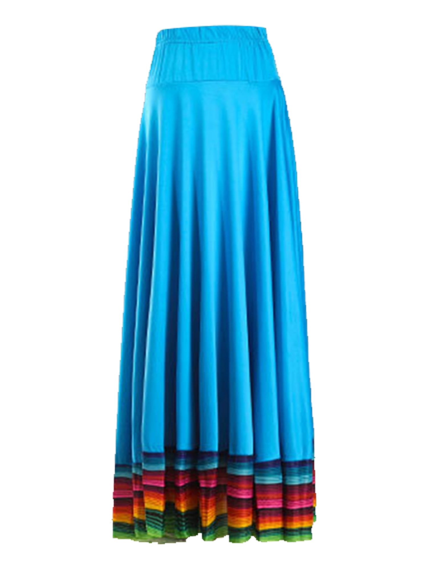 Girls Flamenco Dance Skirt – Full Circle 540° Spanish Performance Skirt For Kids