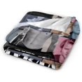 thumbnail image 1 of Jj Star Maybank Throw Blanket Ultra Soft Lightweight Throws Flannel Warm Blanket for Couch Bed All Seasons 40"X30", 1 of 5