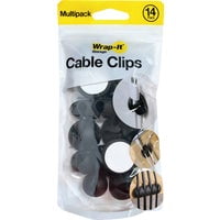 CABLE CLIP SILICONE BLK (Pack of 1)