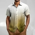 thumbnail image 1 of Jjayotai George Shirts for Men Button Down, Mens Short Sleeve CasuaL Graphic Printed Shirt, Summer Business Pattern Dressy Top, True Classic Tees Men, 1 of 5