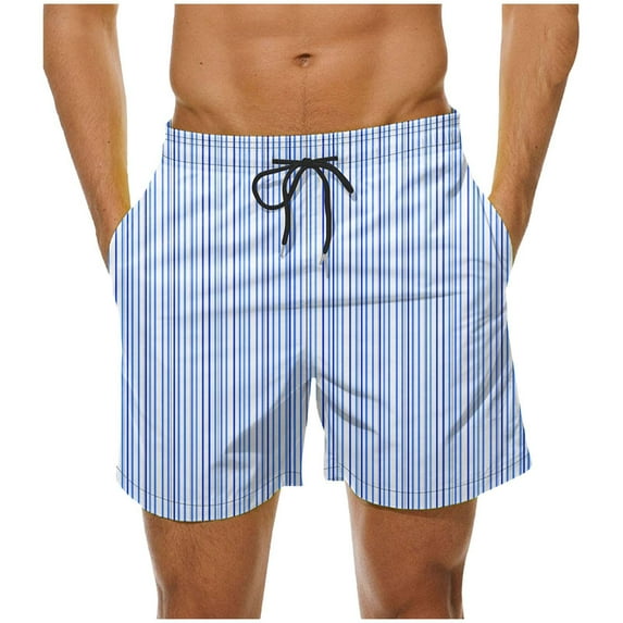 Jjayotai George Shorts Men Above the Knee, Men's Swim Trunks, Beach Swimming Shorts with Drawstring and Pockets, Mens Shorts