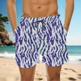 thumbnail image 1 of Jjayotai George Shorts Men Above the Knee, Men's Swim Trunks, Beach Swimming Shorts with Drawstring and Pockets, Mens Shorts, 1 of 5