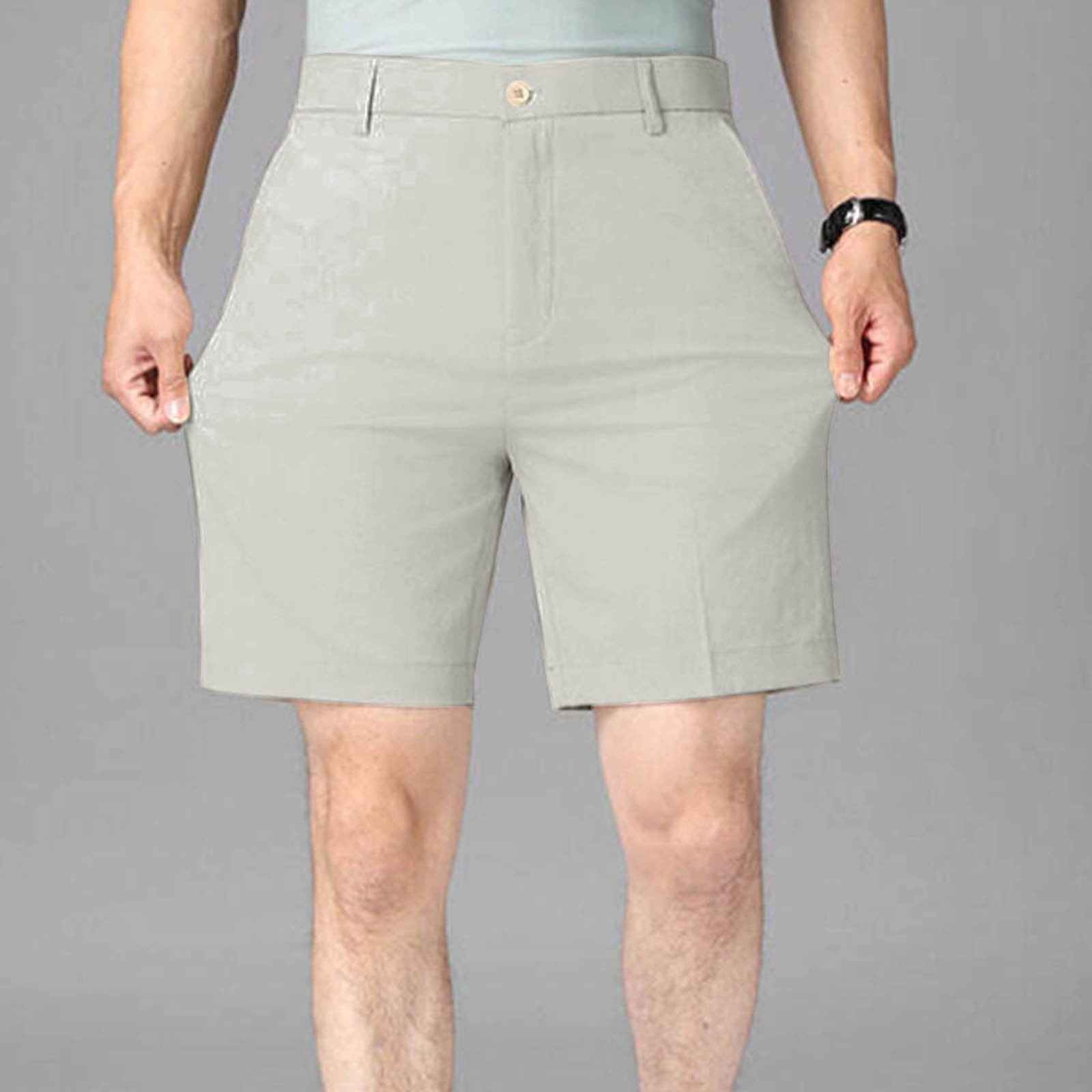 Nrmvnmi Men's Hybrid Golf Dress Shorts Lightweight Quick Dry