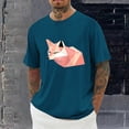 thumbnail image 1 of Jjayotai Men Shirts, Graphic Tee, 3D Pattern Printed T-Shirt, Design Unique Stylish Tee for Men, Comfortable Casual Wear Perfect for Parties Sky Blue^1 XL, 1 of 5