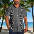 thumbnail image 1 of Jjayotai Mens George Tee Shirts, Men's Casual Short Sleeve Shirt, Vintage Bowling Shirt, Cuba Beach Summer Button Up Shirt, Graphic Tees for Men, 1 of 6
