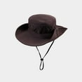 thumbnail image 1 of Jjayotai Sun Hat Clearance, Unisex Wide Brim Bucket Hat, Sun Protection Cap, Foldable Breathable Boonie Hat for Fishing Hiking Gardening Safari Coffee^1, 1 of 4