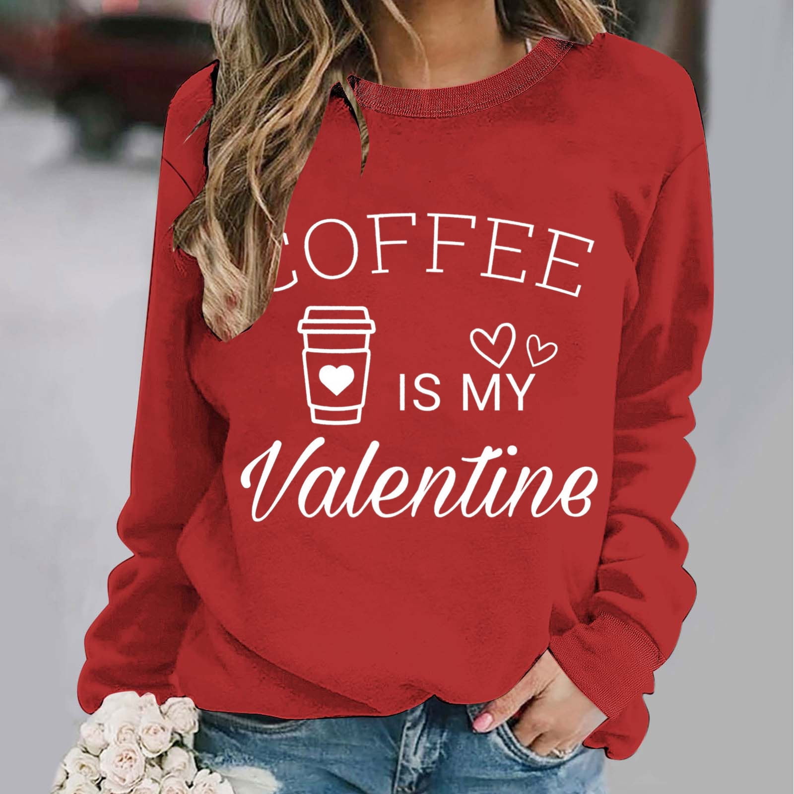 Valentine's Day Printed Collared Neck Short Sleeve Top and Shorts Set