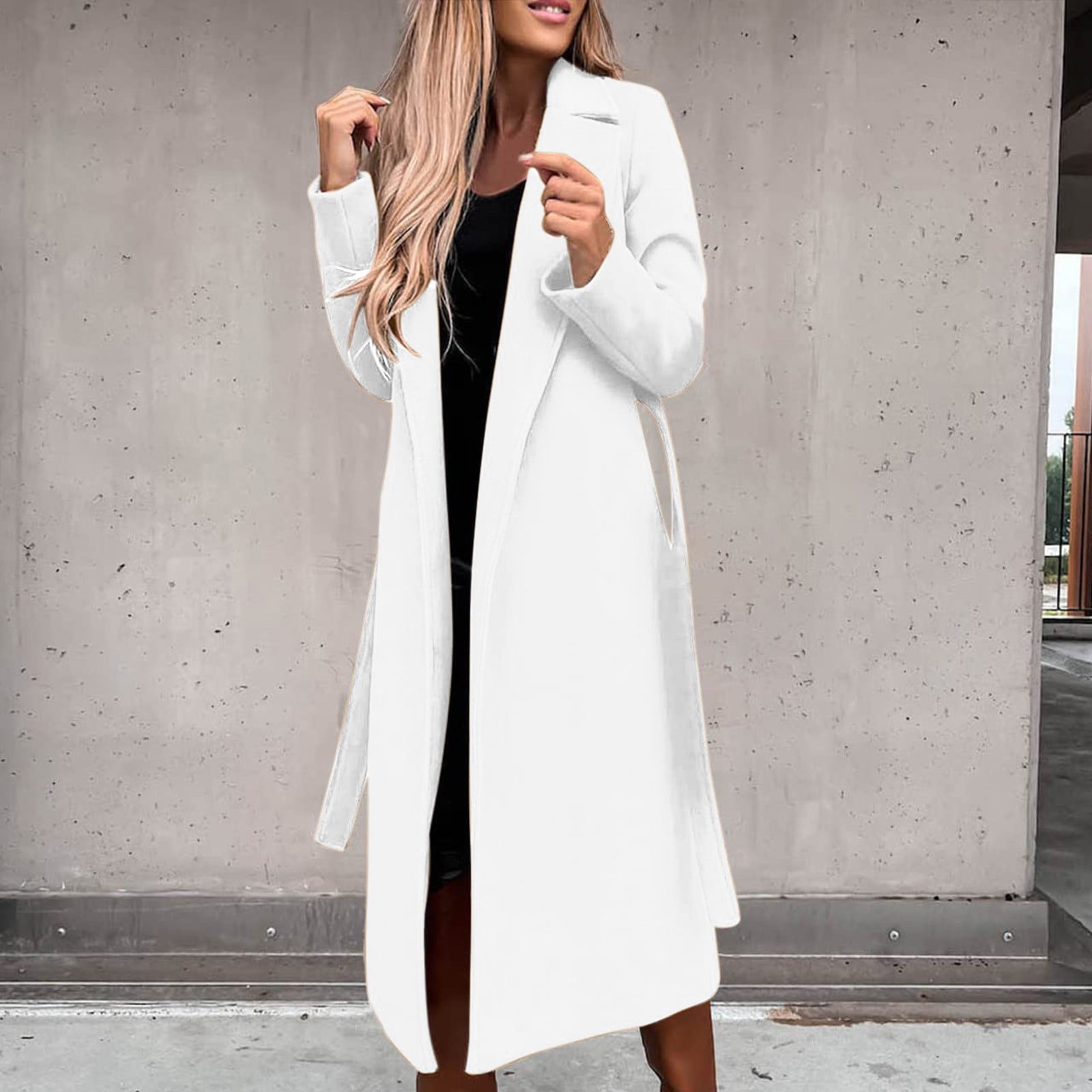 Jjayotai Women's Trench Coat, Long DoubleBreasted Fall Fashion 2024