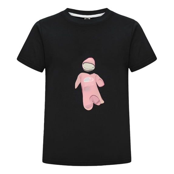Jk4988 NTONGSHANBB Custom Kids cartoon T-shirt black140