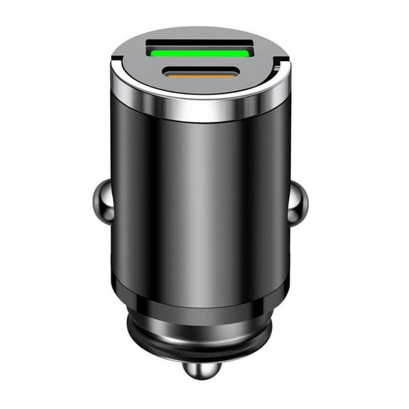 Jkapagzy 100W Car Charger PD Fast Charging For IPhoneMini USB Type C Mini Car Charger V3C2