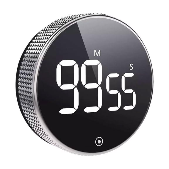 Jkapagzy Magnetic Timer Digital Timer Cooking Shower Stopwatch Alarm Countdown Manual Remind Study Electronic Counter Led