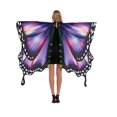 thumbnail image 1 of Jkerther Halloween Costumes for Women Butterfly Wings Costume Butterfly Ladies Cape Fairy Shawl Set, 1 of 4