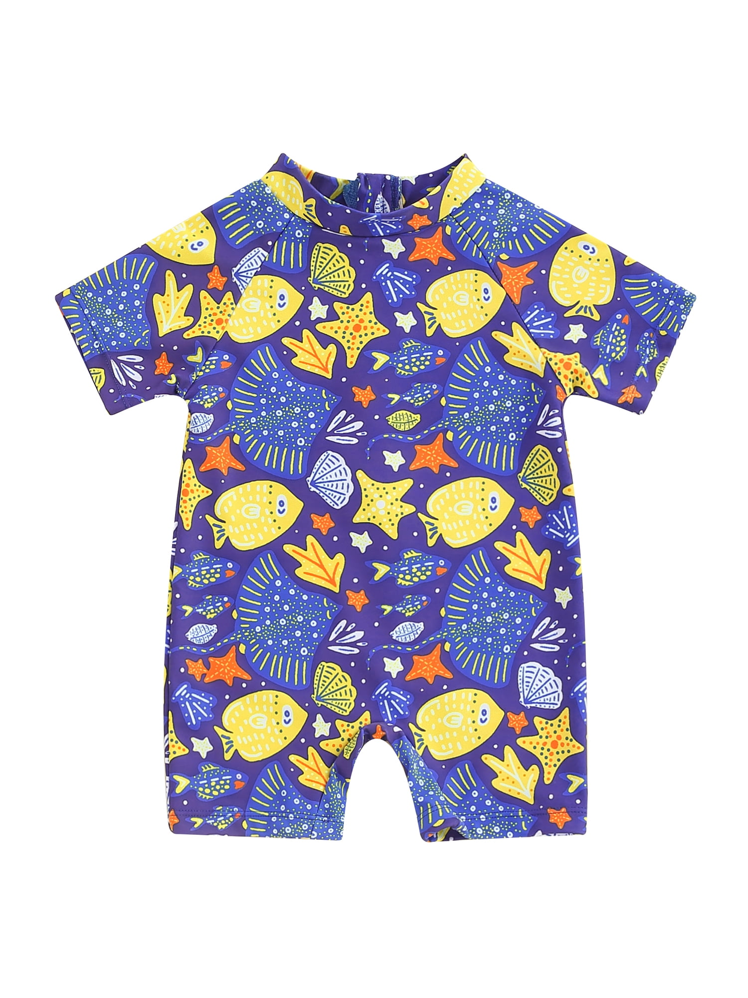 Jkerther Toddler Baby Boys Swimsuit Playsuit Swimwear Print Short