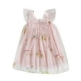 thumbnail image 1 of Jkerther Toddler Baby Girl Halloween Costumes Fairy Butterfly Wings 3D Butterfly Sleeveless Tutu Dress Birthday Party Outfits, 1 of 8