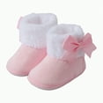 thumbnail image 1 of Jkety Baby Girl Shoes Boots Winter Baby Girl Shoes Soft Sole Anti-Slip Toddler Snow Warm Prewalker Boots Pink,3, 1 of 7