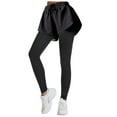 thumbnail image 1 of Jkety Leggings With Pockets Leggings for Women Butt Lift High Waisted Tummy Control No See-Through Yoga Pants Workout Running Leggings(Black,2XL), 1 of 3