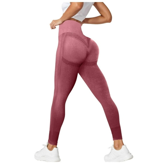 Jkety Leggings With Pockets for Women Leggings Women - Regular and Plus Size Tights - Premium Fabric in Many Colors(Wine,S)