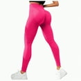 thumbnail image 1 of Jkety Pants for Women High Waisted Leggings for Women No See Through Tummy Control Buttery Soft Capri Yoga Pants for Workout Athletic Hot Pink,S, 1 of 7
