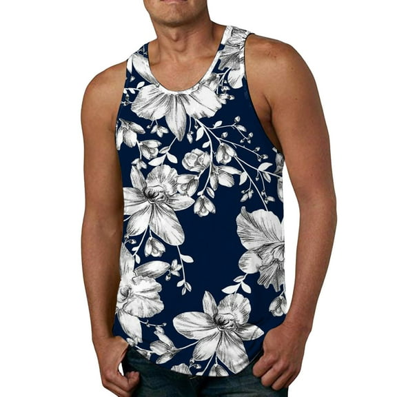 Jkety Tank Tops Men Men'S Tank Tops Beach Men's Workout Tank Tops Gym Athletic Sleeveless T-Shirts Fitness Muscle Shirt（2XL,Beige)