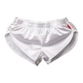 thumbnail image 1 of Jkety Workout Shorts Men Men'S Workwear Shorts Multi Pocket Zipper Straight Leg Five Piece Pants, Casual Outdoor Sports Shorts Shorts for Men Sport Mens Shorts Athletic White,L, 1 of 3