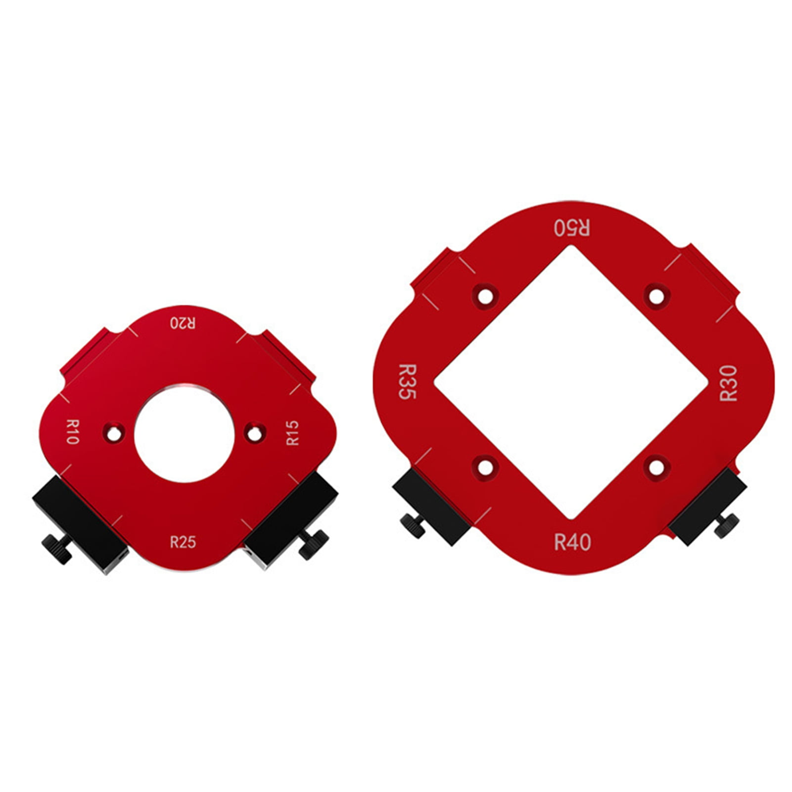 Jkung 1/2Pcs Corner Radius Routing Templates Arc Cutting Aid - Walmart.com