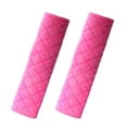 thumbnail image 1 of Jkung 1 Pair Seat Belt Cushion Soft Anti-slip Universal Plush Car Seat Belt Shoulder Pad Vehicle Supplies, 1 of 1