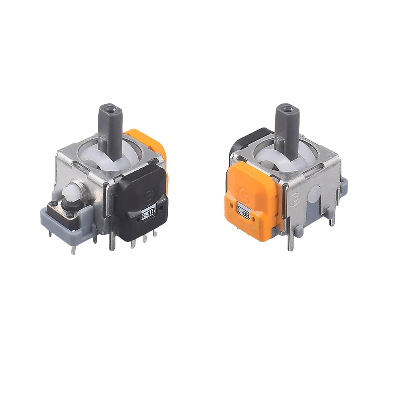 Jkung 2Pcs Rocker Module Hall Electromagnetic Joystick Sensor ...