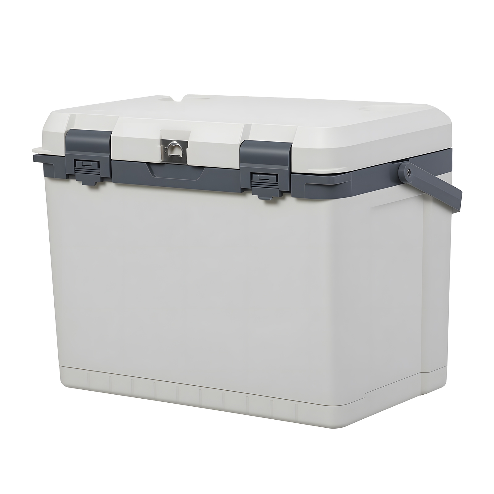Jkung 30-Quart Insulated Hard Cooler, Portable Ice Chest for Drinks, 3 Days Ice Retention, Suitable for Camping and Outdoor Activities.