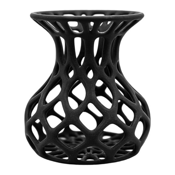 Jkung 3D Printed Air Plant Holder, Hollow Mesh Vase, Artistic Display Stand, Modern Minimalist Tabletop Decor for Indoor Plants And Home Office