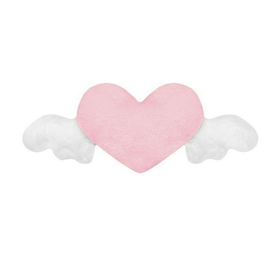 Jkung Car Headrest Pillow Breathable Wear-Resistant Heart Shape Neck Support Pillow Seat Back Cushion Car Interior Decoration