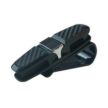 Jkung Car Sunglasses Holder Glasses Clip 180-Degree Rotatable Scratch Protection Easy to Install Sunglasses Clip Car Sun Visor Accessories