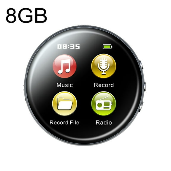 Jkung Digital Voice Recorder-4/8/16/32/64GB, Large Display, 1536kbps MP3, Multifunction Recorder for Interviews & Lectures