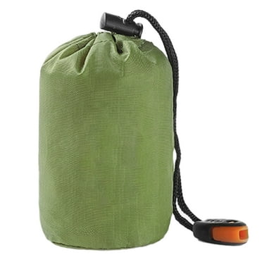 Jkung Emergency Sleeping Bag Portable Thermal Blanket Lightweight Waterproof Outdoor Camping Backpacking Hiking Adults Bivvy Sack Survival Gear