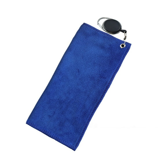 Jkung Golf Towel for Golf Carts or Clubs Hanging Cotton Towel with Carabiner Golf Club Ball Cleaning Towel Golfing Gear for Men Women