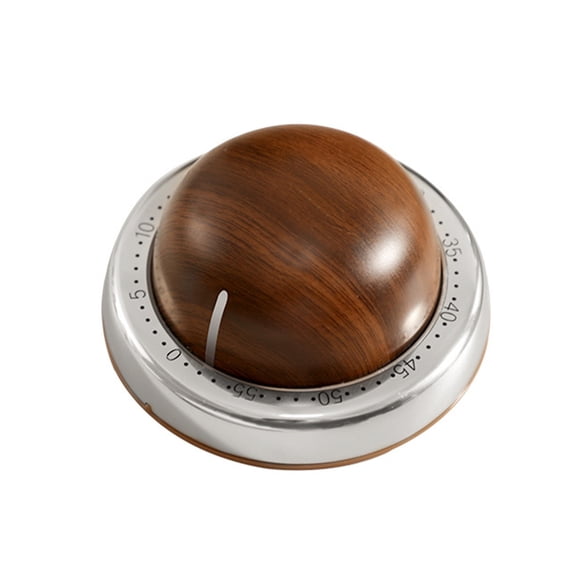 Jkung Magnetic Mechanical Kitchen Timer 60-Minute Countdown with Bottle Opener No Battery Needed Stainless Steel Self Discipline Reminder Cooking Study Timer