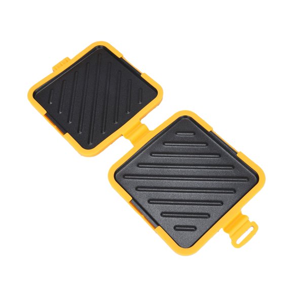 Jkung Microwave Toaster Sandwich Maker Baking Pan Non-Stick Dishwasher Safe Fast Even Cooking Sandwich Grill Pan for Home Office Breakfast