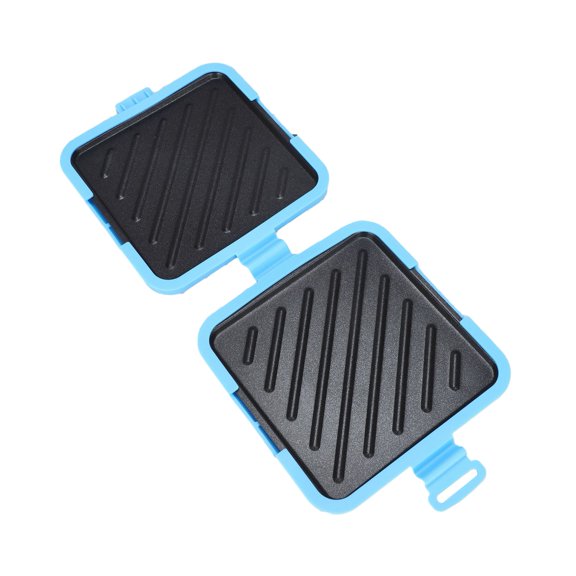 Jkung Microwave Toaster Sandwich Maker Baking Pan Non-Stick Dishwasher Safe Fast Even Cooking Sandwich Grill Pan for Home Office Breakfast