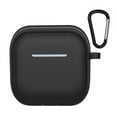 thumbnail image 1 of Jkung Protective Case for AirPods 4-Soft Silicone Earphone Cover with Carry Clip, Anti‑Fall, Dust‑Proof, Easy Charging, 1 of 7